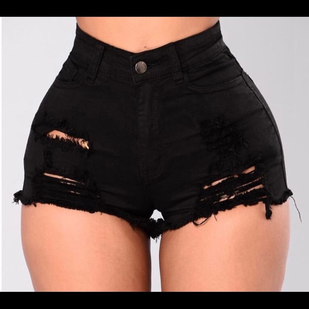 Fashion Nova Jean Shorts